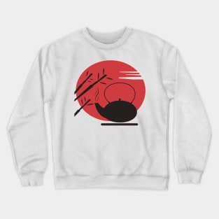 Asian Cuisine, Teapot, Relaxed, Tea Crewneck Sweatshirt